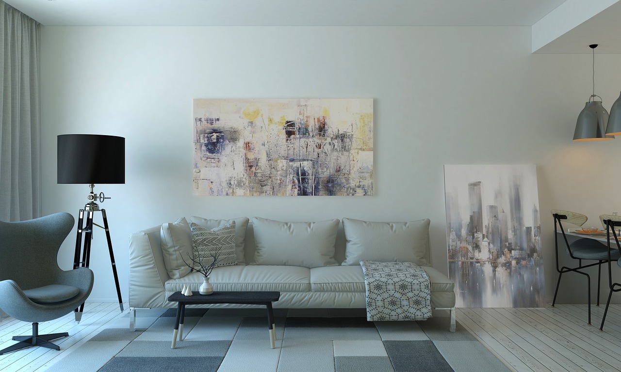 Luce e tessuti: come illuminare tende, divani e tappeti